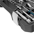 Набор инструментов, 1/4", 1/2", CrV, 120 зубьев, 109 предметов Gross 16293