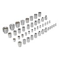Набор инструментов, 1/4", 1/2", CrV, 120 зубьев, 109 предметов Gross 16293