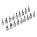 Набор инструментов, 1/4", 1/2", CrV, 120 зубьев, 109 предметов Gross 16293