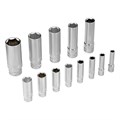 Набор инструментов, 1/4", 1/2", CrV, 120 зубьев, 109 предметов Gross 16293