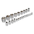 Набор инструментов, 1/4", 1/2", CrV, 120 зубьев, 76 предметов Gross 16294