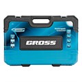 Набор инструментов, 1/2", 3/8", 1/4", CrV, 120 зубьев, 216 предметов Gross 16295