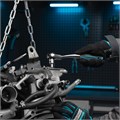 Набор инструментов, 1/2", 3/8", 1/4", CrV, 120 зубьев, 216 предметов Gross 16295