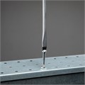 Отвертка SL6.5 x 100 мм, S2, трехкомпонентная рукоятка Gross 16345