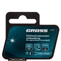 Отвертка SL8 x 150 мм, S2, трехкомпонентная рукоятка Gross 16346