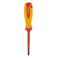 Отвертка Insulated, PH2 x 100 мм, CrMo, до 1000 В, двухкомпонентная рукоятка Matrix Professional 16359