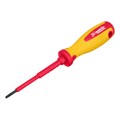 Отвертка Insulated, SL3 x 80 мм, CrMo, до 1000 В, двухкомпонентная рукоятка Matrix Professional 16360