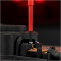 Отвертка Insulated, SL3 x 80 мм, CrMo, до 1000 В, двухкомпонентная рукоятка Matrix Professional 16360