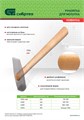 Рукоятка для молотка, шлифованная, Бук, 400 мм 16393