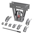 Трубогиб гидравлический, 1/2-3", 15 т, в комплекте с башмаками Matrix 16407