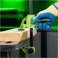 Струбцина F-образная, быстрозажимная, 900 х 70 х 1130 мм, пластиковый корпус, фиксатор, двухкомпонентная рукоятка Сибртех 16549
