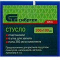Стусло пластиковое, синее, 4 угла для запила, пила 350 мм Сибртех 16600