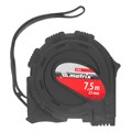 Рулетка Black,7,5 м х 25 мм,обрезиненный корпус Matrix 16787