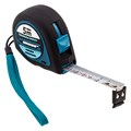 Рулетка "Ergonomisch",5 м x 19 мм,магнитный обрезиненный зацеп Gross 16796