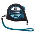 Рулетка "Ergonomisch",5 м x 19 мм,магнитный обрезиненный зацеп Gross 16796