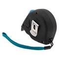 Рулетка "Ergonomisch",8 м x 25 мм,магнитный обрезиненный зацеп Gross 16798