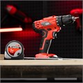 Рулетка Continuous fixation,5 м х 19 мм,двухкомпонентный корпус,плавная фиксация Matrix 16808