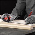 Рулетка Continuous fixation,5 м х 19 мм,двухкомпонентный корпус,плавная фиксация Matrix 16808