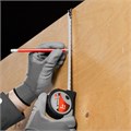 Рулетка Continuous fixation,5 м х 19 мм,двухкомпонентный корпус,плавная фиксация Matrix 16808