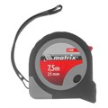 Рулетка Continuous fixation,7,5 м х 25 мм,двухкомпонентный корпус,плавная фиксация Matrix 16809