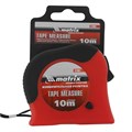 Рулетка Double fixation,10 м х 25 мм,обрезиненный корпус,двойная плавная фиксация Matrix 16810