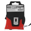Рулетка Double fixation,10 м х 25 мм,обрезиненный корпус,двойная плавная фиксация Matrix 16810
