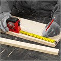 Рулетка Double fixation,10 м х 25 мм,обрезиненный корпус,двойная плавная фиксация Matrix 16810