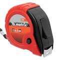 Рулетка Rubber,7,5 м х 25 мм,обрезиненный корпус Matrix 16816