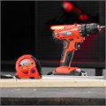 Рулетка Rubber,7,5 м х 25 мм,обрезиненный корпус Matrix 16816