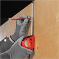 Рулетка Rubber,7,5 м х 25 мм,обрезиненный корпус Matrix 16816