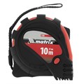 Рулетка Status Magnet 3 fixations,10 м х 32 мм,обрезиненный корпус,зацеп с магнитом Matrix 16819