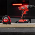 Рулетка Status Magnet fixation,7,5 м х 25 мм,обрезиненный корпус,зацеп с магнитом Matrix 16825