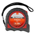 Рулетка Strong,3 м х 16 мм,обрезиненный корпус Matrix 16826