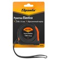 Рулетка Elastica,3 м х 16 мм,обрезиненный корпус Sparta 16831