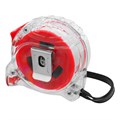 Рулетка Crystal,7,5 м х 25 мм,корпус из поликарбоната Matrix 16852