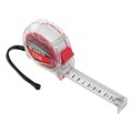 Рулетка Crystal,7,5 м х 25 мм,корпус из поликарбоната Matrix 16852