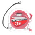 Рулетка Crystal,7,5 м х 25 мм,корпус из поликарбоната Matrix 16852