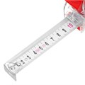 Рулетка Crystal,10 м х 25 мм,корпус из поликарбоната Matrix 16853