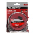 Рулетка Crystal,10 м х 25 мм,корпус из поликарбоната Matrix 16853