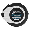 Рулетка геодезическая 10 м х 13 мм, закрытый корпус, металлическая лента, нейлон Gross 16867