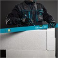 Уровень алюминиевый усиленный, 1000 мм, 3 глазка Gross 16922