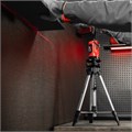Лазерный уровень самовыравнивающийся, 150 мм, штатив 1150 мм, набор в пластиковом кейсе Matrix 17023