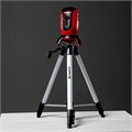 Лазерный уровень ML01T, дальность 10 м, точность ± 0,5 мм, / 1 м, длина волны 650 нм, проекция 1 вертикальная 1 горизонтальная плоскость, резьба под штатив 5/8", штатив в комплекте Matrix 17026