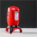 Лазерный уровень ML01T, дальность 10 м, точность ± 0,5 мм, / 1 м, длина волны 650 нм, проекция 1 вертикальная 1 горизонтальная плоскость, резьба под штатив 5/8", штатив в комплекте Matrix 17026