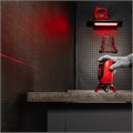 Лазерный уровень ML01T, дальность 10 м, точность ± 0,5 мм, / 1 м, длина волны 650 нм, проекция 1 вертикальная 1 горизонтальная плоскость, резьба под штатив 5/8" Matrix 17027