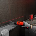 Лазерный уровень ML01T, дальность 10 м, точность ± 0,5 мм, / 1 м, длина волны 650 нм, проекция 1 вертикальная 1 горизонтальная плоскость, резьба под штатив 5/8" Matrix 17027