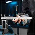 Штангенциркуль, 150 мм, 0.02 мм, нержавеющая сталь, с глубиномером Gross 17029