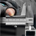 Штангенциркуль, 150 мм, 0.02 мм, нержавеющая сталь, с глубиномером Gross 17029