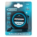 Рулетка Komfortabel 3 м х 19 мм,обрезиненный корпус Gross 17063