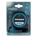 Рулетка Komfortabel 8 м х 25 мм,обрезиненный корпус Gross 17066
